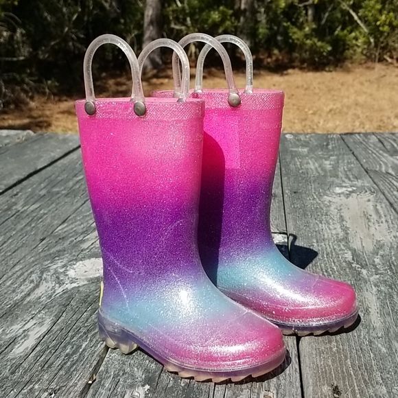 Western Chief Glitter Rainboots - Picture 1 of 10